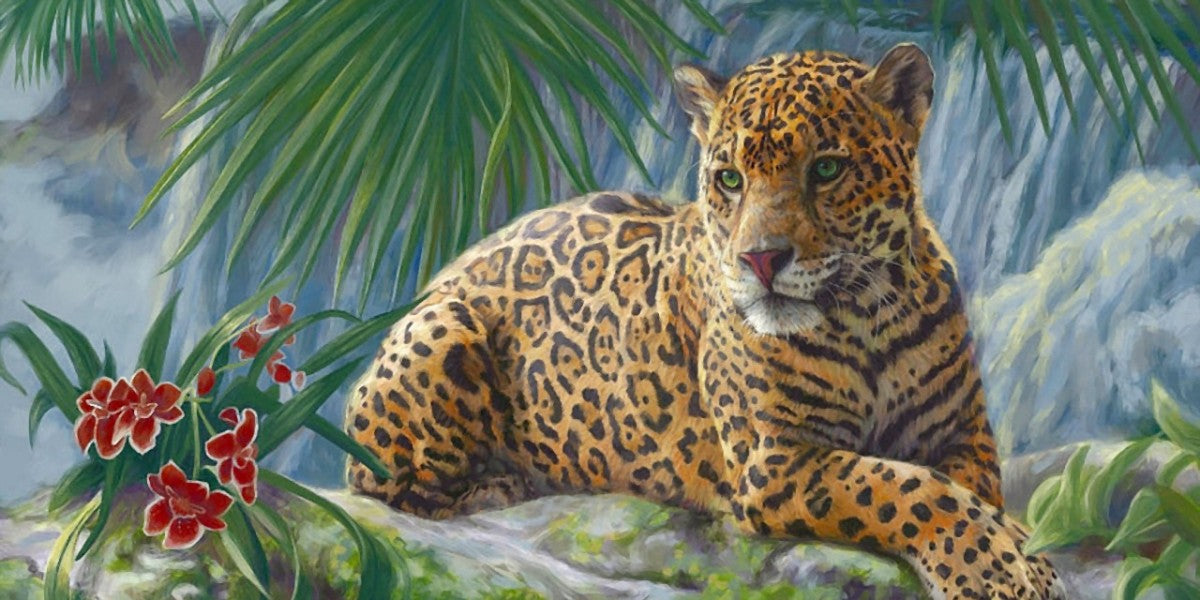 Diamond Painting - leopard